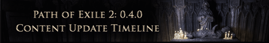 poe2 0.4.0 패치