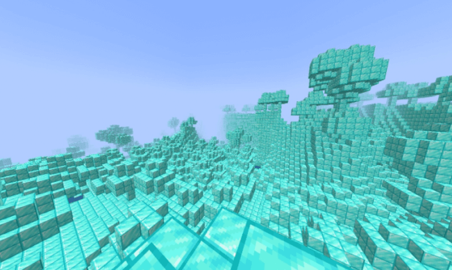 마인크래프트 다이아 좌표