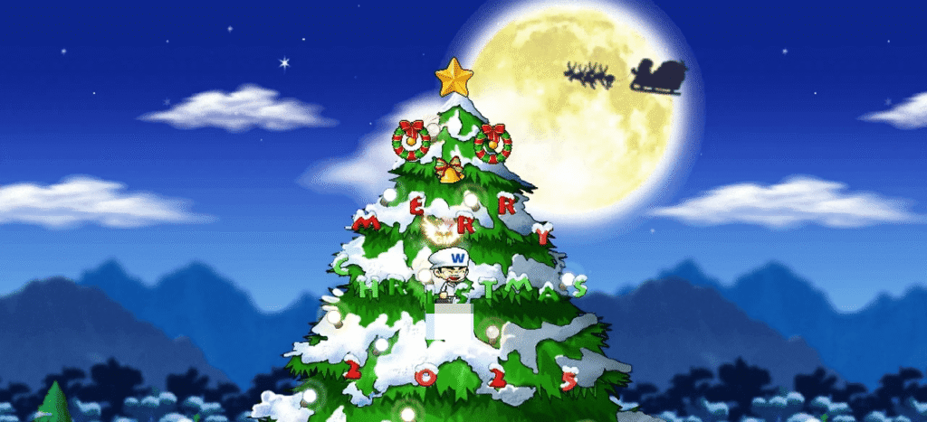 메이플랜드 크리스마스 이벤트