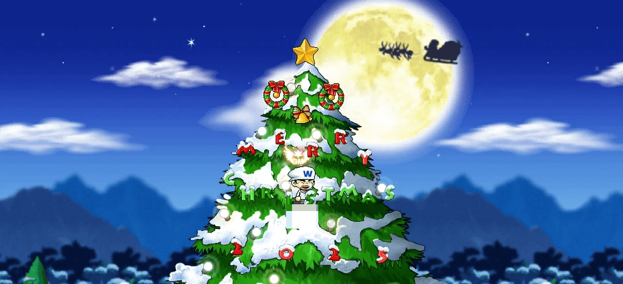 메이플랜드 크리스마스 이벤트