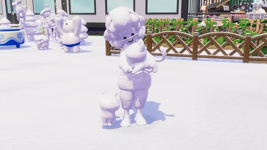 두근두근타운 눈조각